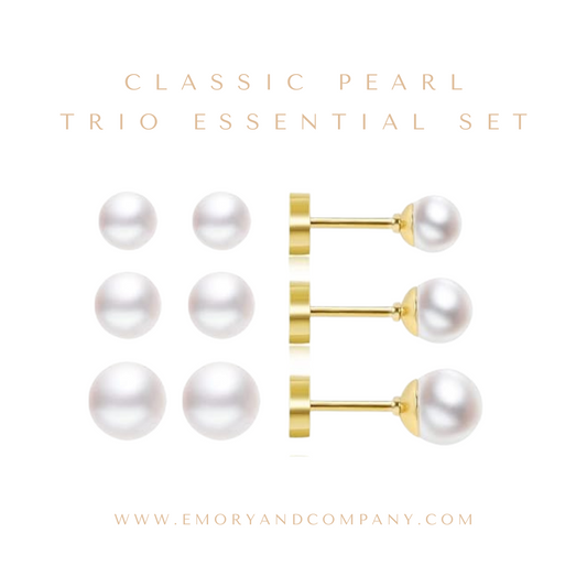 Classic Pearl Trio Set